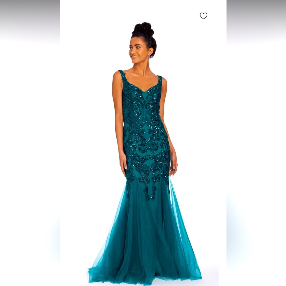 Beaded Sweetheart Mermaid Dress